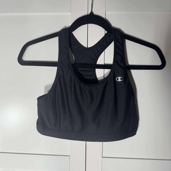 Champion Women Sports Bra Reversible Black Small - Picture 7 of 8